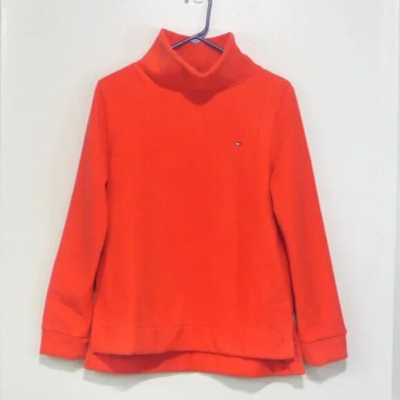TOMMY HILFIGER FLEECE PULLOVER MEDIUM - Picture 1 of 7
